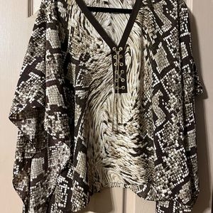 Michael Kors cape top in like new condition. Wore one time.
